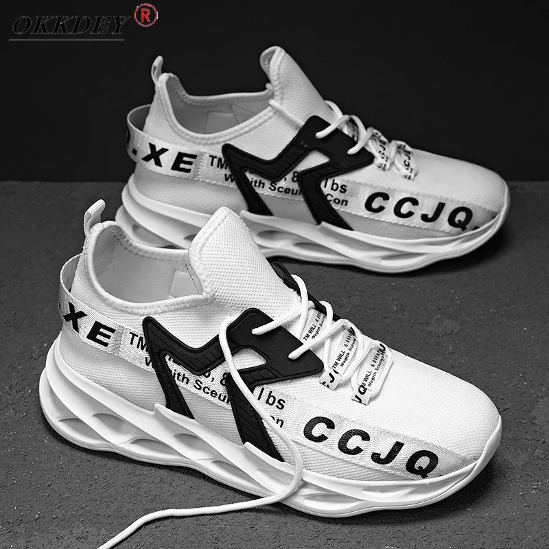 

Men's Autumn 2021 New Sports Shoes Casual Slope Heel Tennis Shoes Breathable Fashion Old Shoes Lace Comfortable Vulcanized Shoes