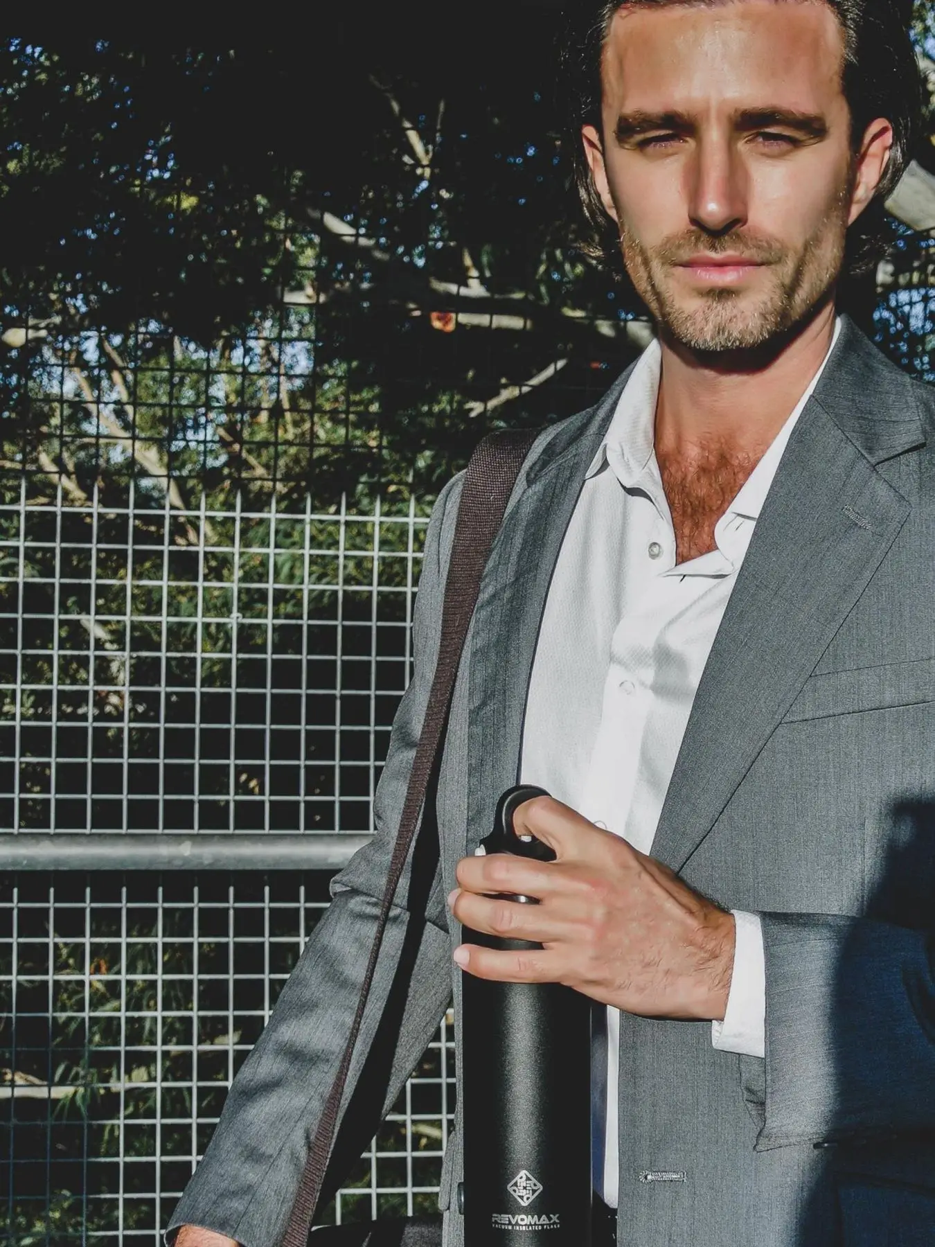 Спортивная вакуумная фляжка Revomax 592 мл/20 унций из двойной нержавеющей стали