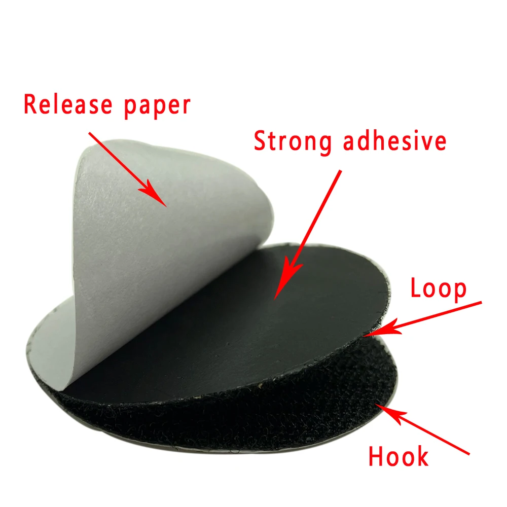 5-30 пар/лот 60 мм прочная самоклеящаяся застежка наклейки &quotточки&quot липкая лента