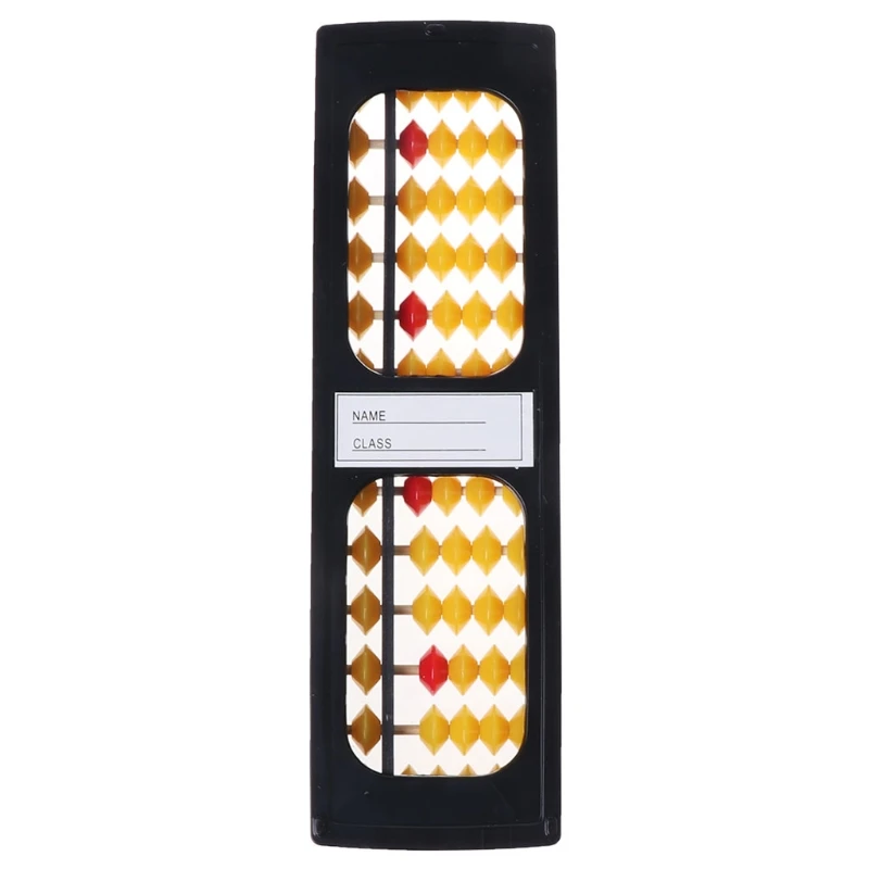 

Abacus Soroban Beads Column Kid School Learning Tools Educational Math Toys 40JC