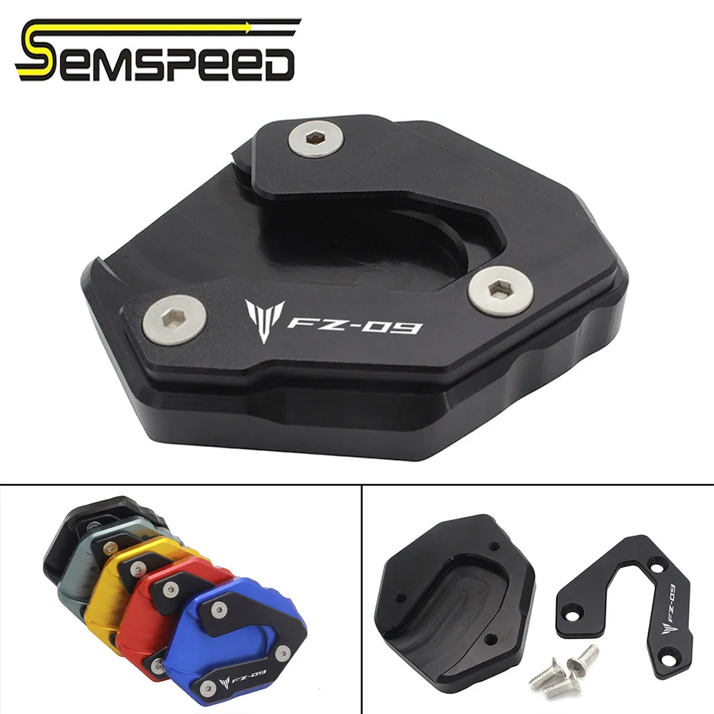 SEMSPEED для мотоциклов YAMAHA MT-09 XSR900 TRACER 900 2014-2020 ЧПУ боковая подставка упор