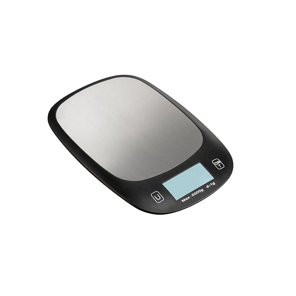 

Large Capacity Electronic Kitchen Scale Stainless Steel Measure Tool LCD Display Backlight Portable Tools Kitchen Scale #02