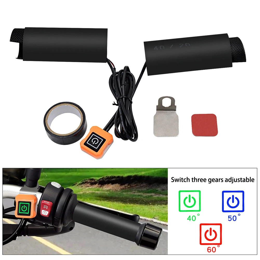 Аксессуары для мотоциклов Электрический нагревательный ручной стержень с