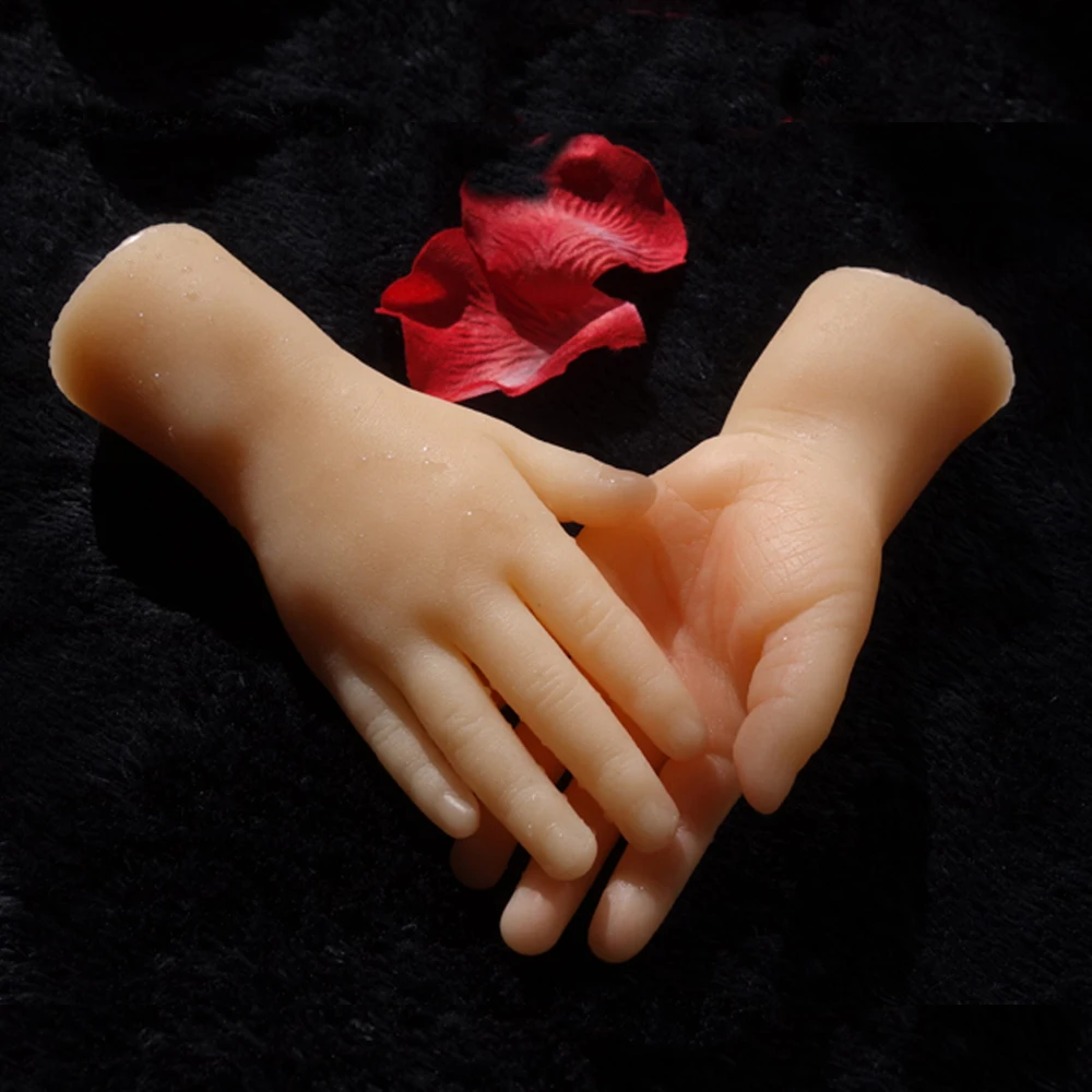 Миниатюрные реалистичные детские силиконовые кольца манекены размером 5 дюйма 1