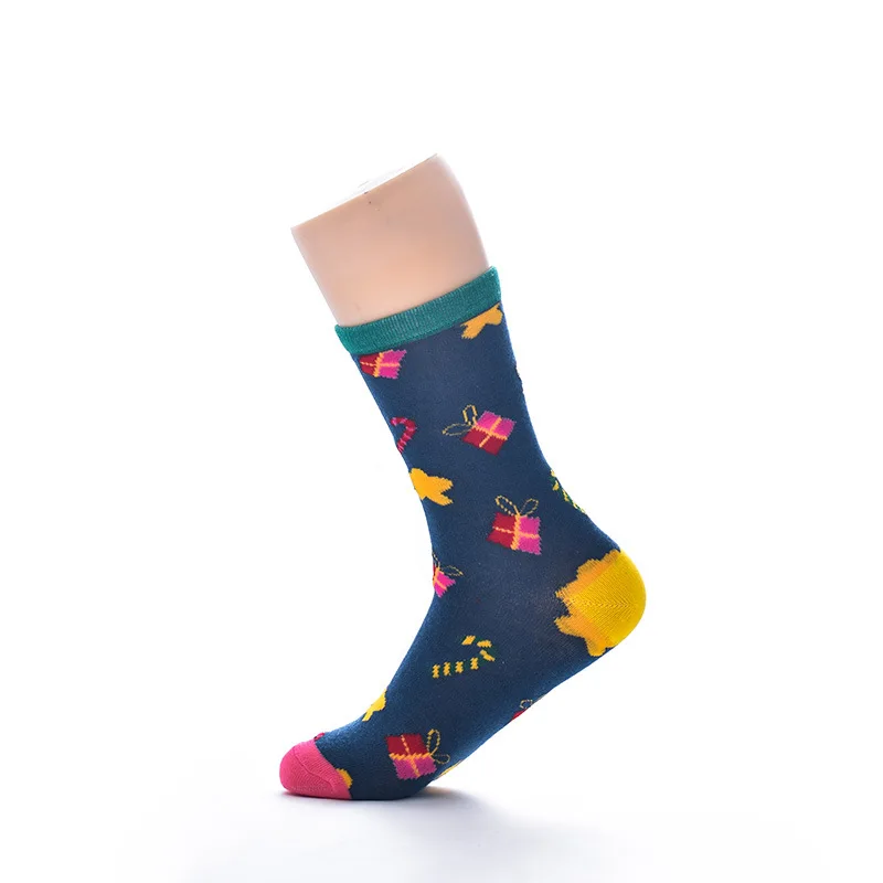 

New Year Christmas Socks Santa Claus Gift Kids Unisex Xmas Funny Socks For Fashion Cotton Tube Socks Adult Stockings