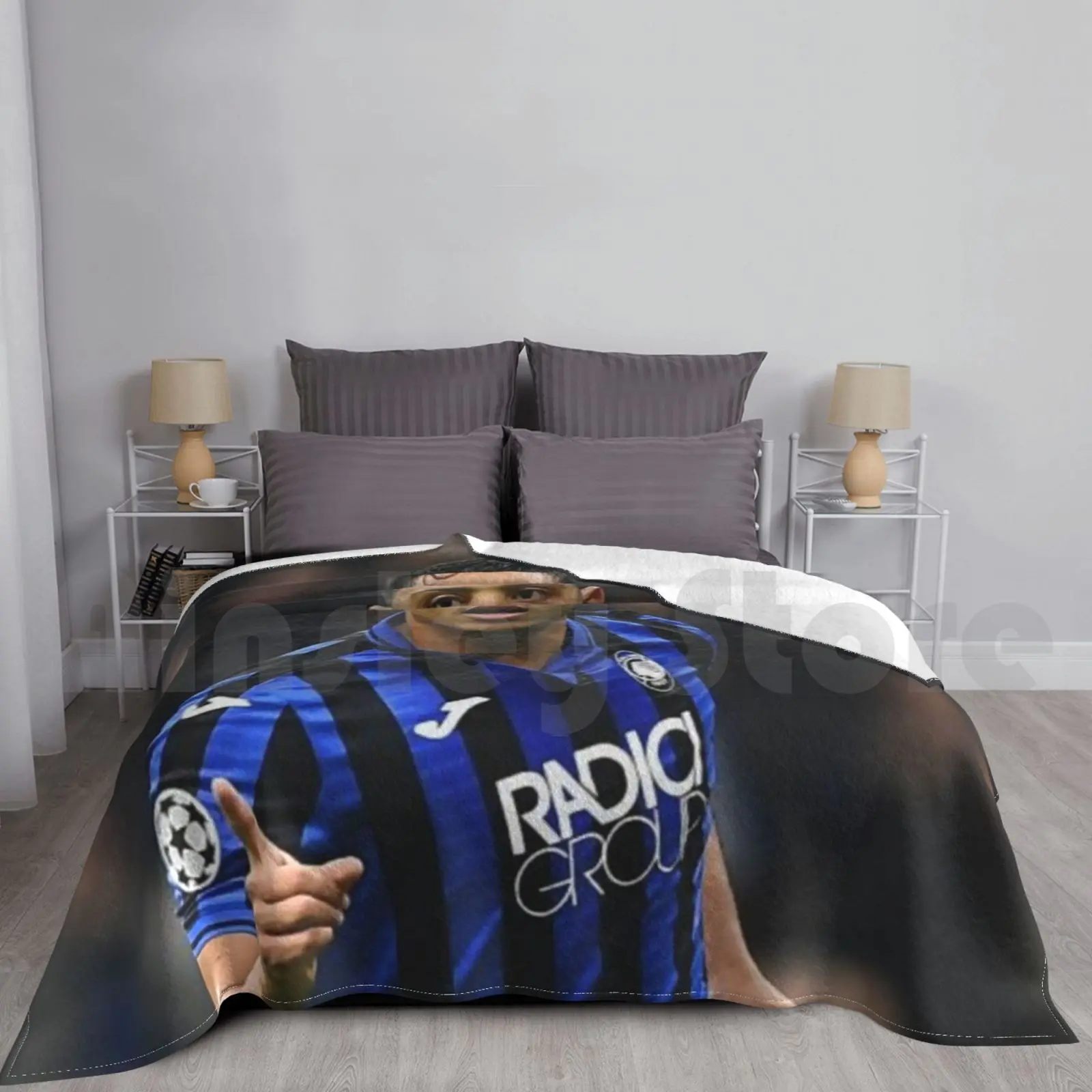 

Художественное одеяло "Луис Фернандо Муриэль", модное одеяло на заказ, Луис Фернандо Муриэль фруто