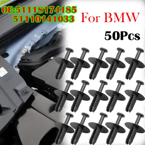 50x7 мм, подкладка для бампера, крыла, колеса, свода двери, лампа 51118174185 для BMW E46, E93, E38, E65, E66, F07, F10, F11, X3, E83, Z3, E36, Z4, E85