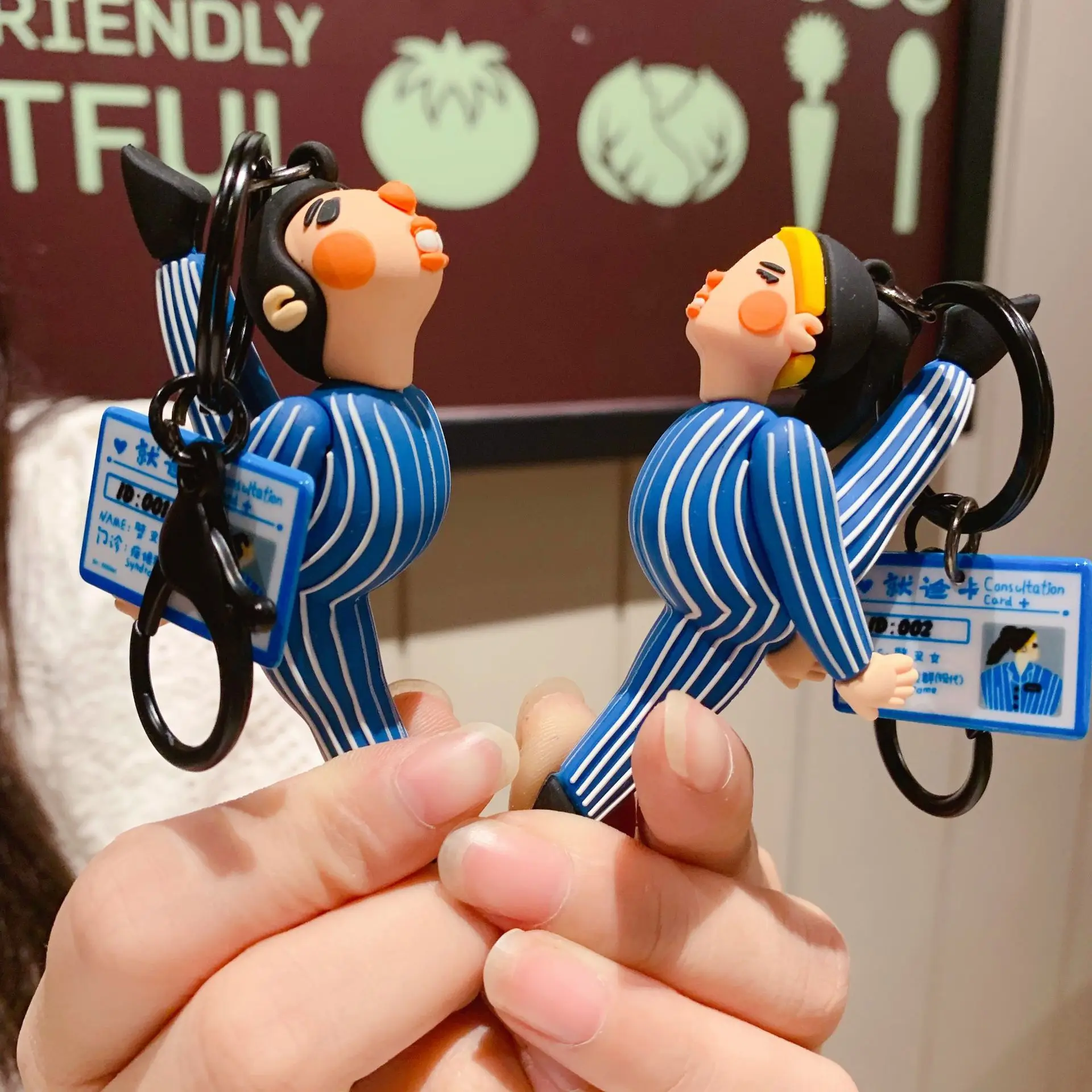 Хит продаж женские и мужские креативные милые куклы Корейская Сумочка подвесная