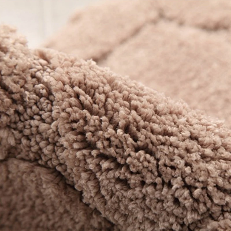 Однотонные коврики для дома полукруглый коврик входной двери ног ванной пола с