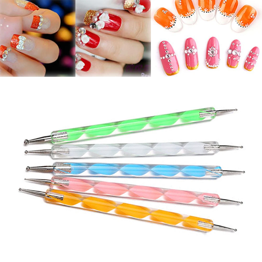 

20PCS/SET Gel polish nail Brush For Manicure tool Set 3D Pen Gel Acrylic Brushes Liner Nails Accessoires decoration Brushes