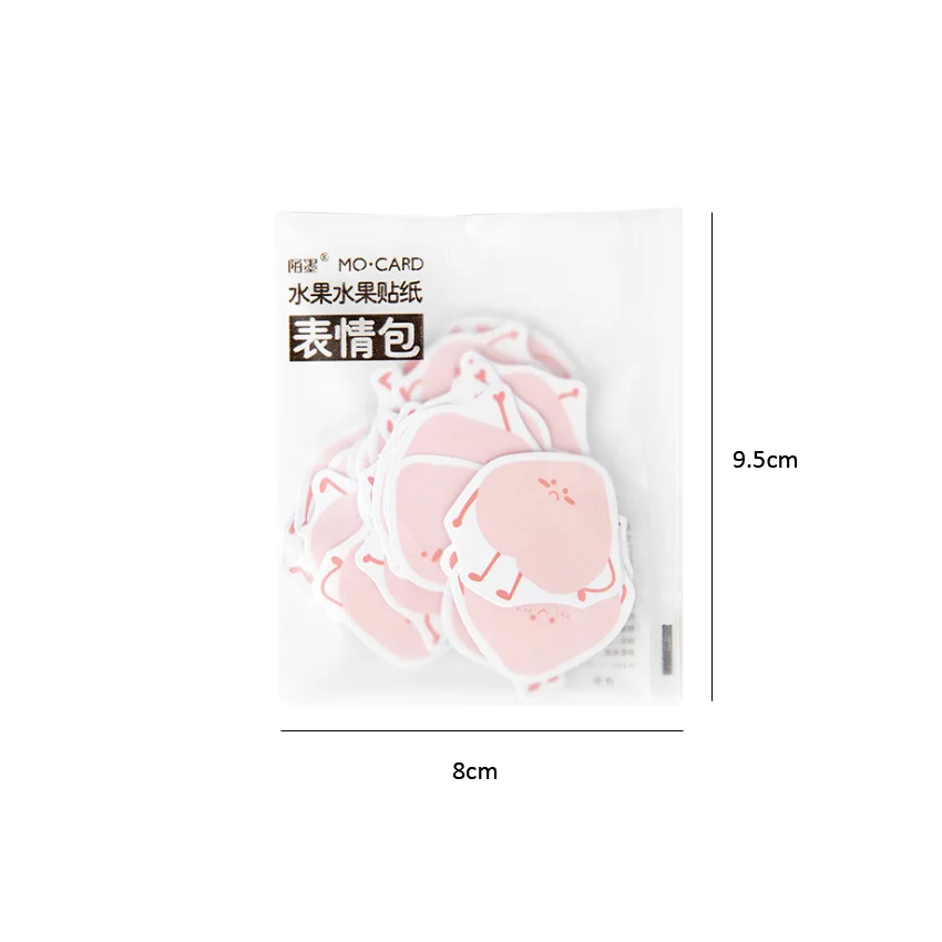 45 шт./упак. Новый фруктовой серией смайлик бумажные наклейки украшения DIY альбом