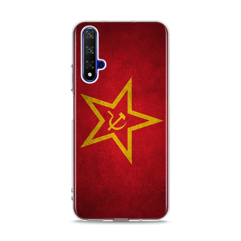 Style 04 Силиконовый чехол из ТПУ красного цвета с гранж для huawei Honor 10i 9X8X20 10 9 Lite 8 8A 7A 7C Pro Lite чехол для телефона - Цвет: Style 04