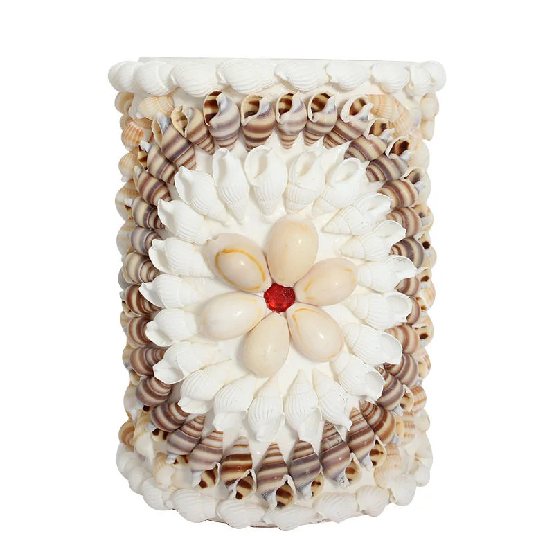 

Conch shell crafts creative pen holder small gifts lovely handmade tourist souvenirs home furnishings