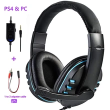 Wired gaming Headphones Gamer Headset with Microphone for  Computer,Laptop,PS4 Play Station 4, Nintendo Switch,Tablet
