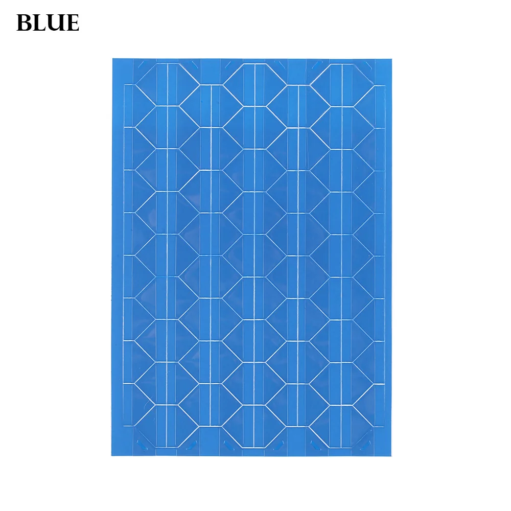 Blue 102 шт/Лист красочные самоклеющиеся ПВХ альбом фоторамки наклейки для фото угловые протекторы DIY ручной работы Скрапбукинг ремесла - Цвет: Blue