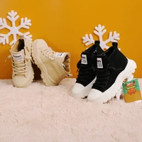 2020 childrens winter martin shoes boys new fashion fur boots kids baby rubber snow casual toddler boys warm shoes xz20045