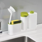 Настенное мыло, посуда для ванной комнаты, пластиковый ящик для хранения, вешалка для полотенец, органайзер для кухонной раковины, гаджет
