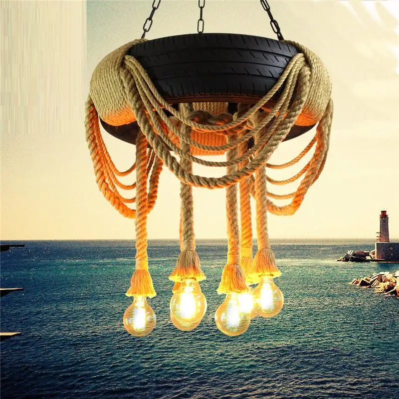 Европейский кухонный светильник Colgante подвесной в стиле лофт | Лампы и освещение