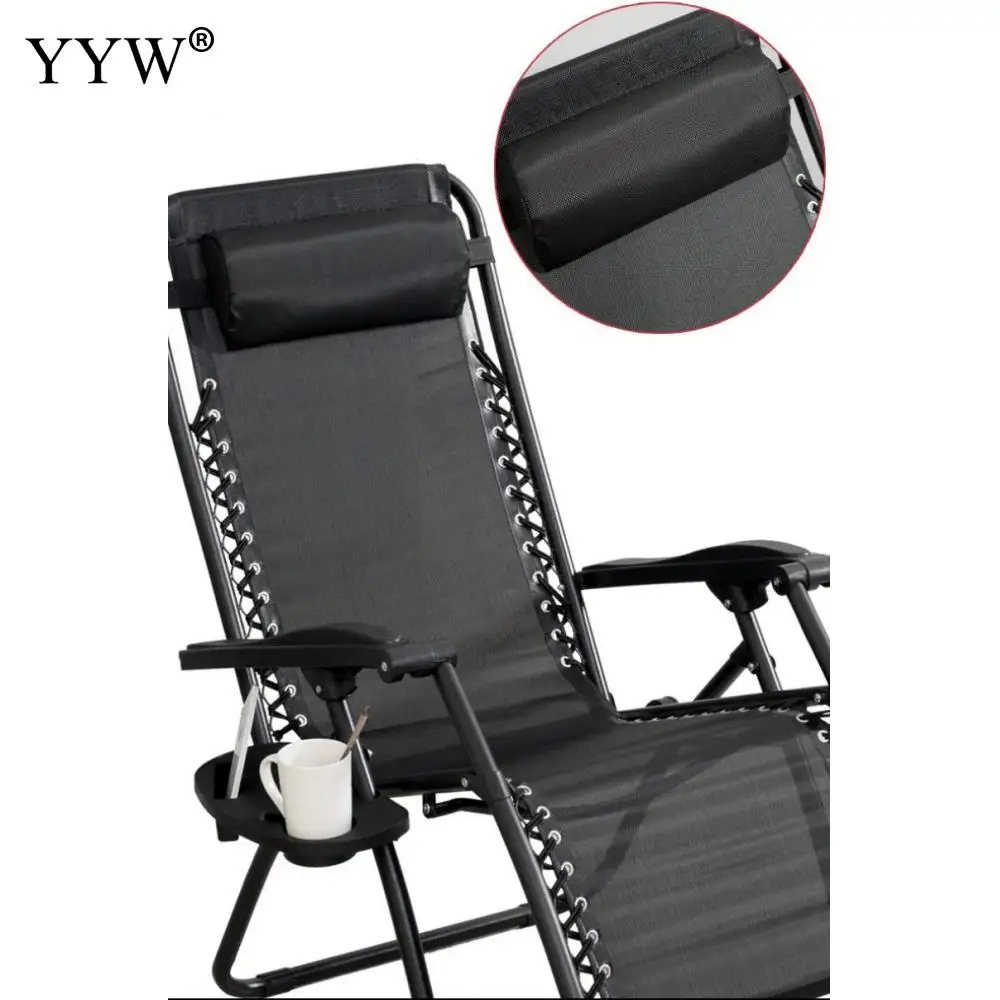 Складывающееся откидное кресло держатель для напитков садовый шезлонг отдыха на