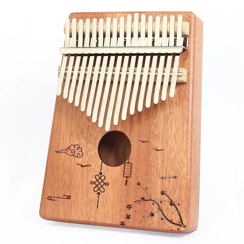 

Kawaii Kalimba 17 Key Notes Song Kit Keyboard Music Portable Thumb Piano Portable Beginner Gift Teclado Musical Christmas HX50MZ