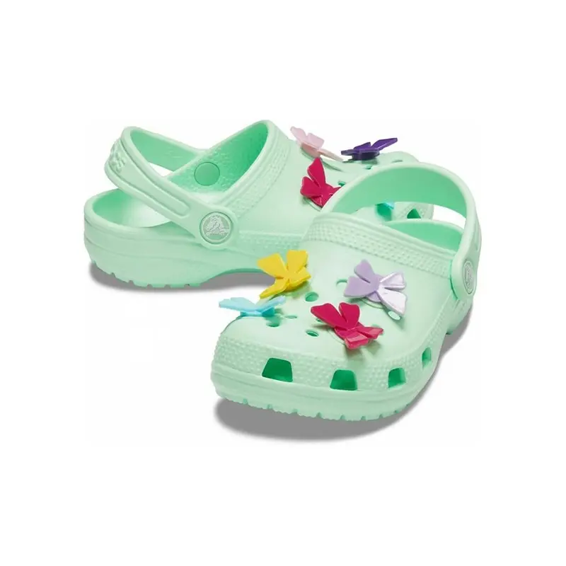CROCS Classic Butterfly Charm Clg PS KIDS|Мюли и сабо| |