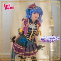 bang dream udagawa tomoe cosplay costume roselia anime uniform dresses hat christmas halloween free shipping cg667czh