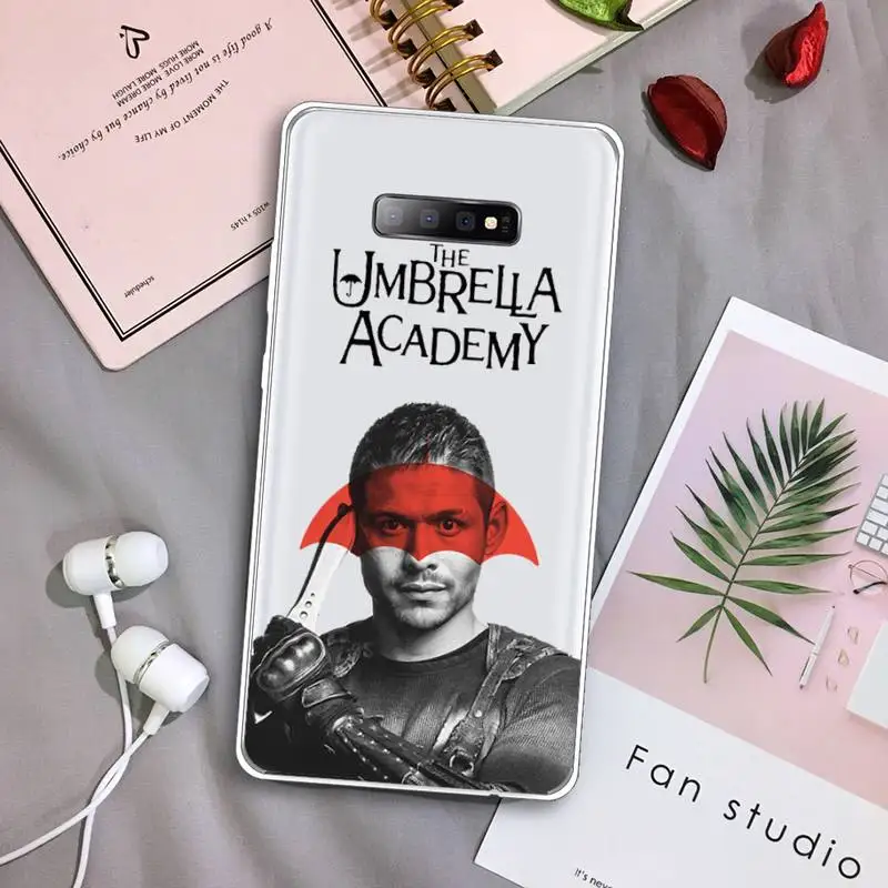 

The Umbrella Academy Phone Case Transparent For Samsung Galaxy A71 A21s S8 S9 S10 plus note 20 ultra