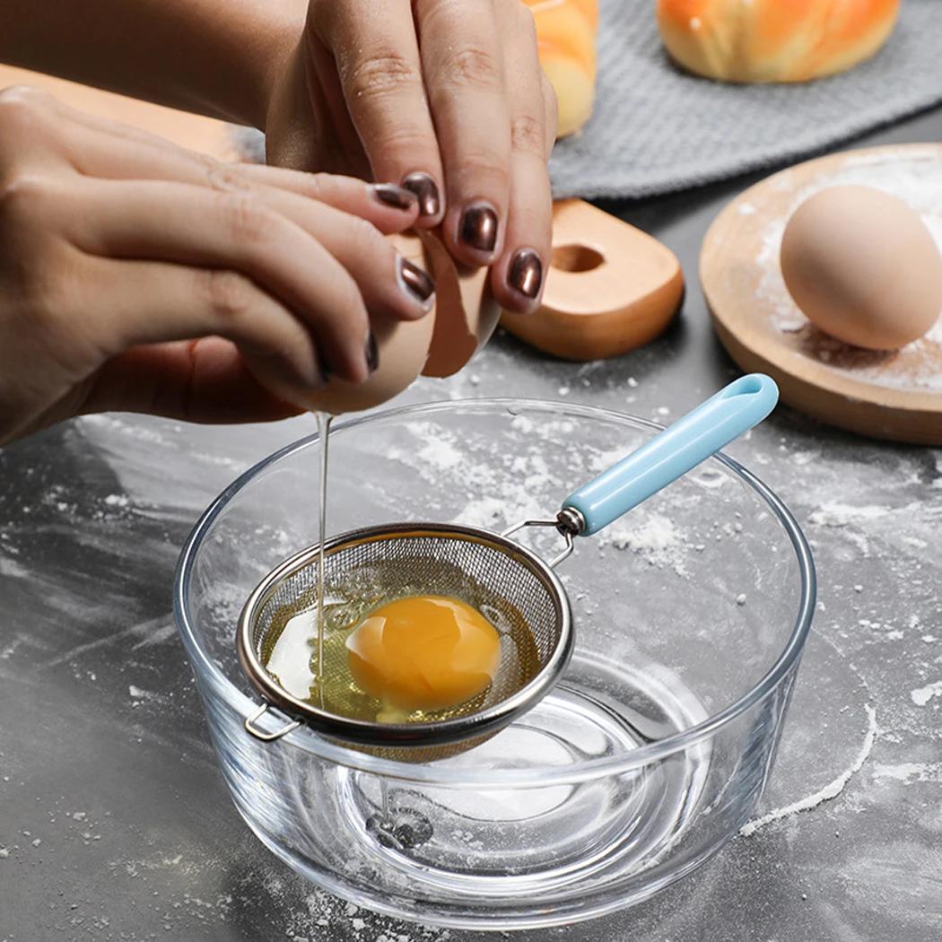 

Kitchen Filter Scoop Superfine Stainless Steel Oil Spill Spoon Filter Small Colander To Oil Across The Mesh Sieve Oil Scoop