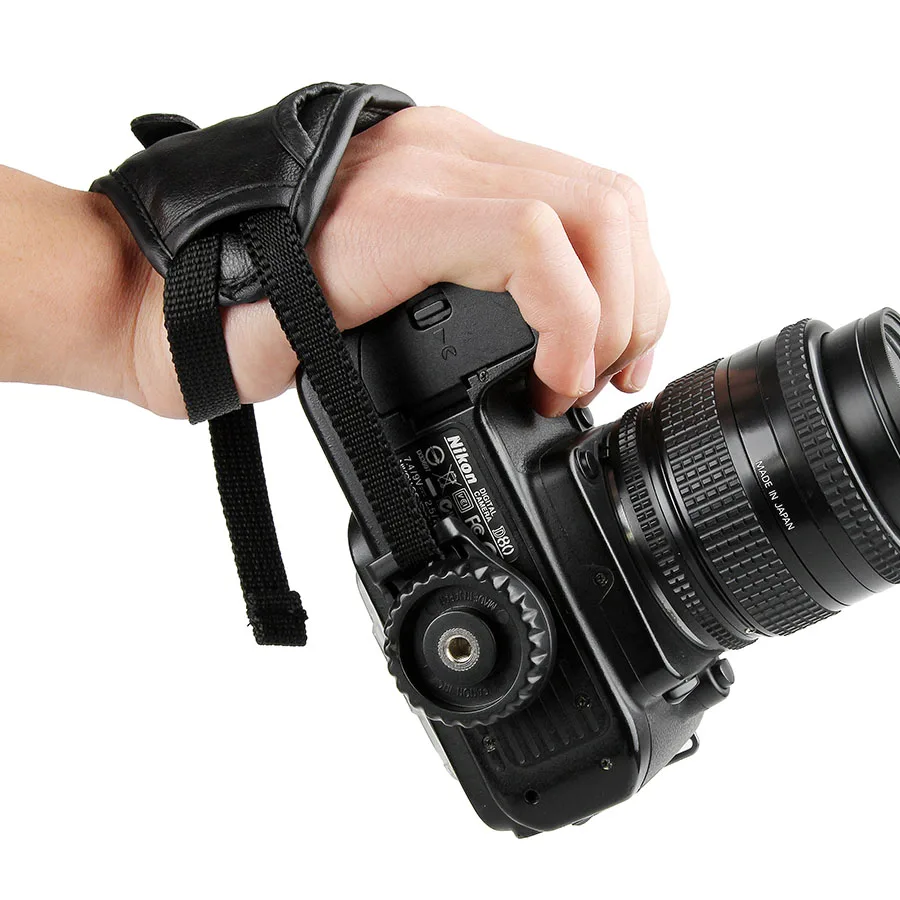 

DSLR Camera Hand Grip Wrist Shoulder Strap 1/4 Screw Mount for Canon Nikon Sony Pentax Fujifilm Camera Accessories