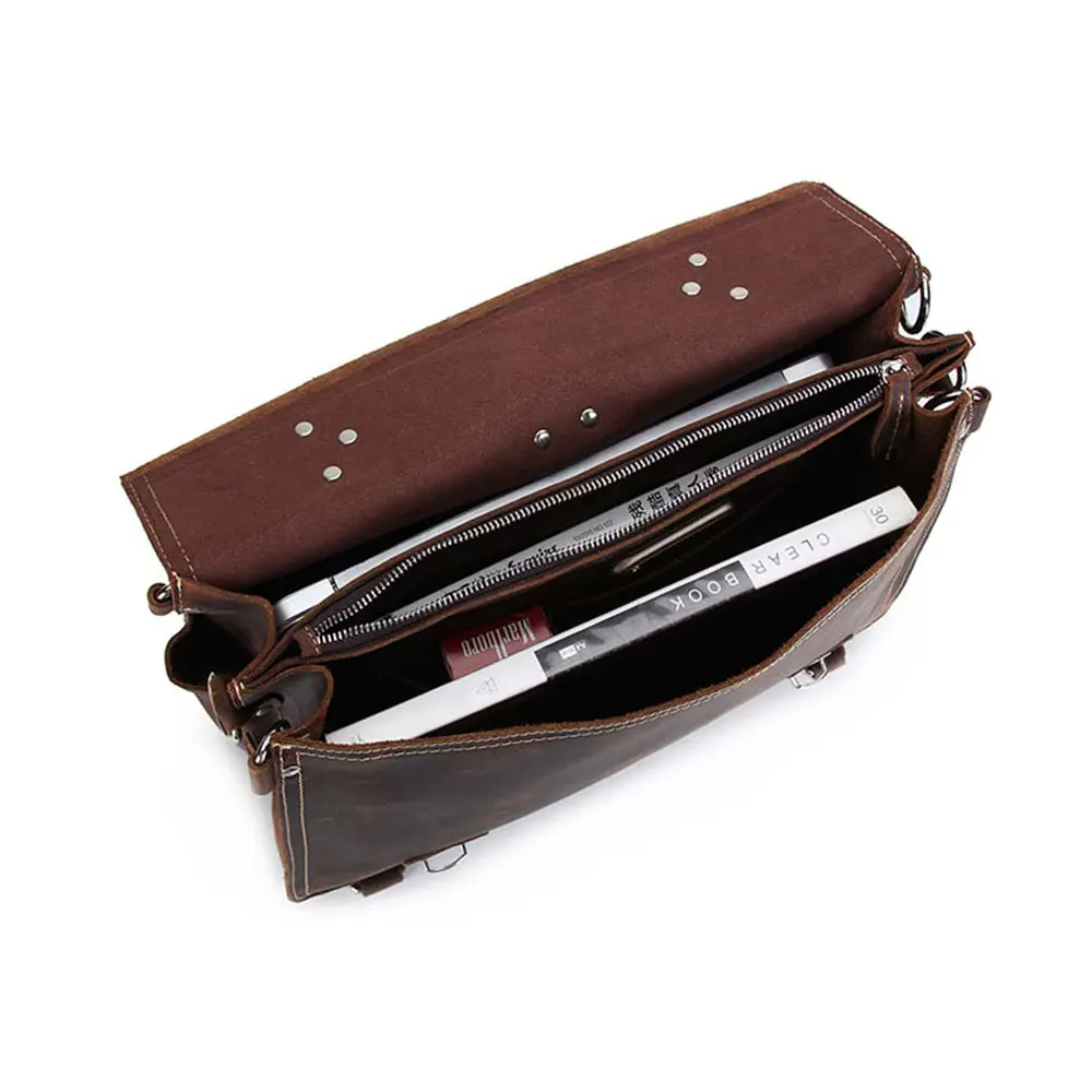 Сумка-мессенджер Lukegear Мужская из натуральной кожи | Багаж и сумки