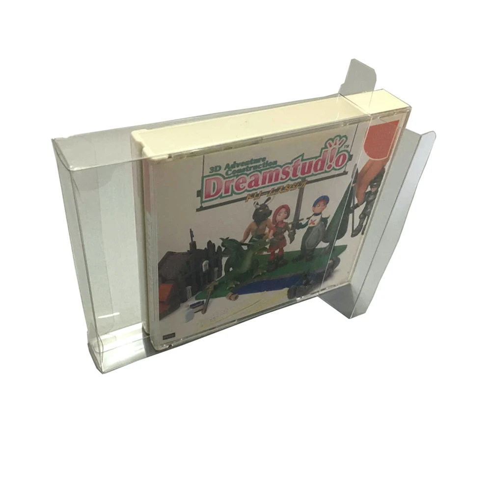 Прозрачная коробка для PS1 sega dreamcast DC SS 10 шт. сбора игровых карт 3CD 4CD защитная