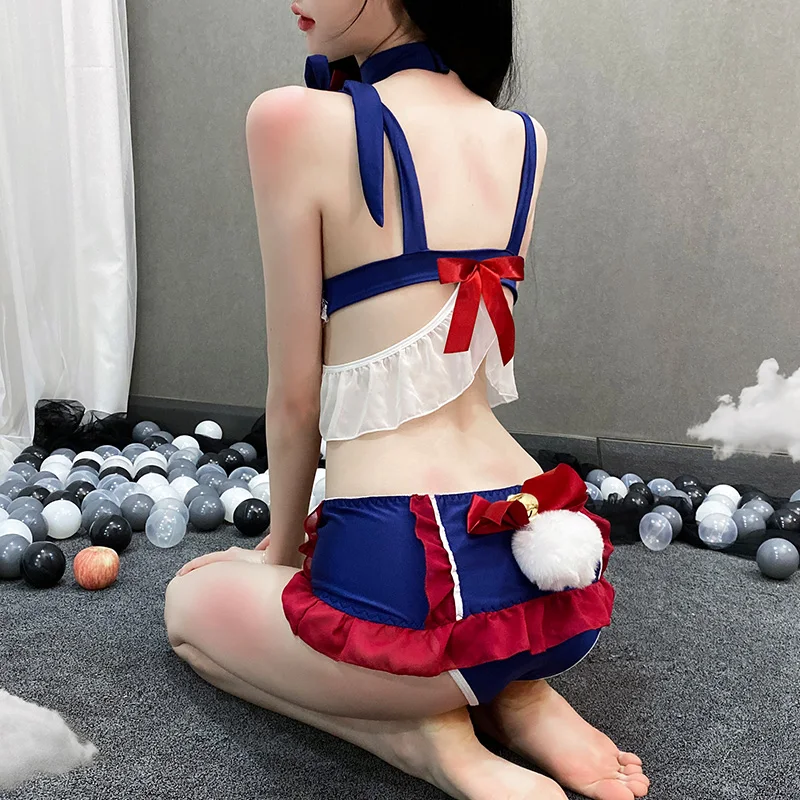 

Sexy Erotic Dress Lingerie Snow White Cosplay Costume Girl Outfit Babydoll Kawaii Lace Top Panties Temptation Roleplay For Women