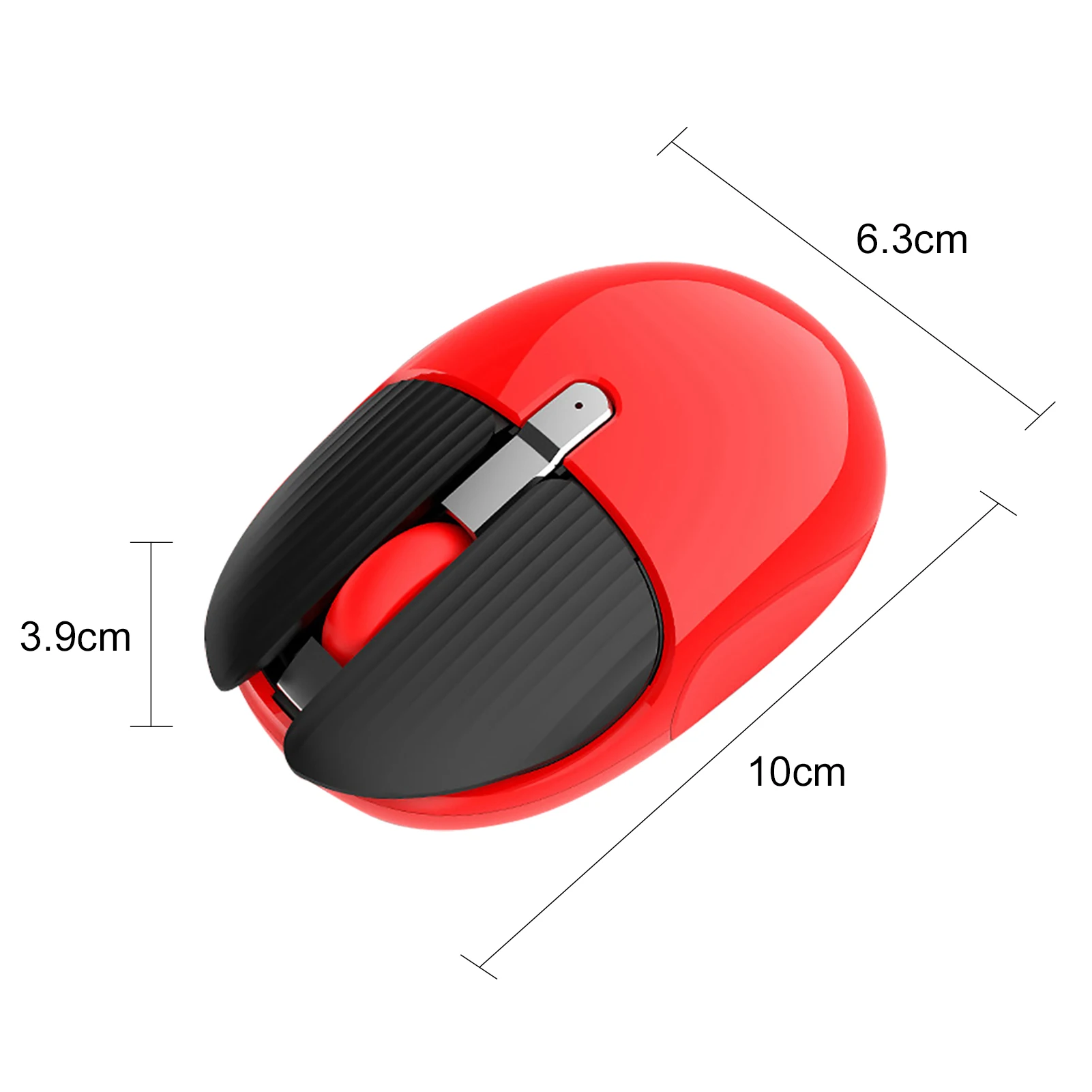 

Multi-color silent and silent wireless mouse Rechargeable Wireless Bluetooth 2.4GHz Mute Mouse Home Office Computer Supply