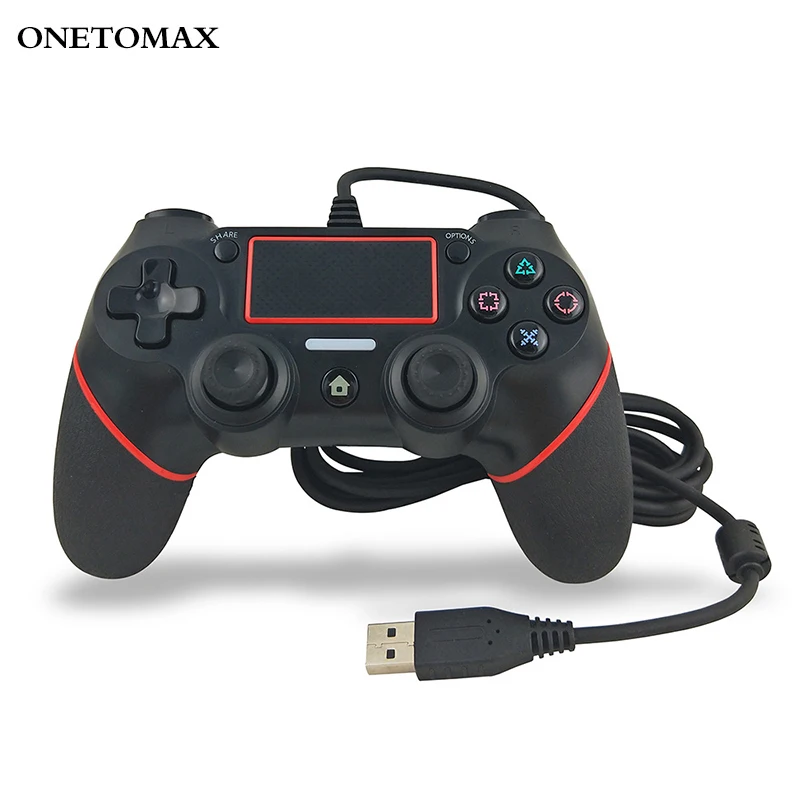 Проводной геймпад для PS4 контроллер проводной USB джойстик консоли Playstation 4