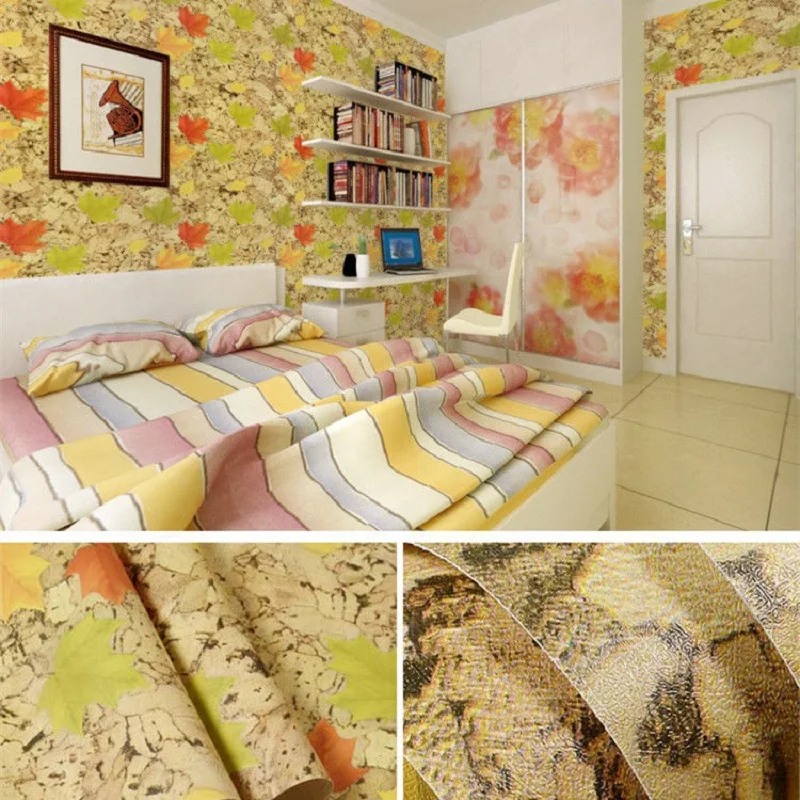 Самоклеящиеся виниловые обои водостойкие наклейки для стен гостиной кухни