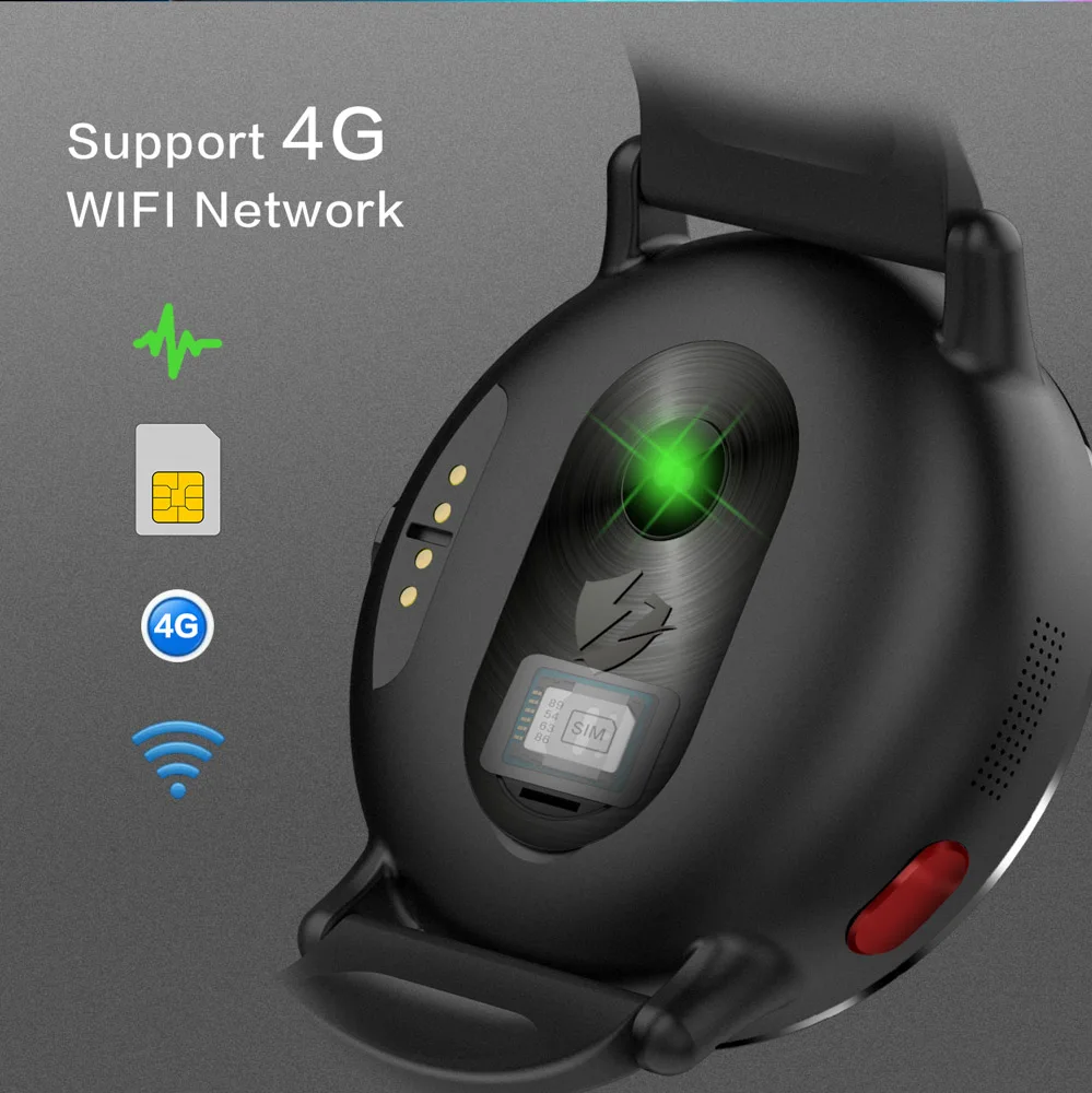 DM19 Smartwatch Android 7.1 LTE 4G WIFI 2.03 Inch 8MP Camera 900mAh GPS Heart Rate GPS Maps Smart Watch IP67 Waterproof Clock
