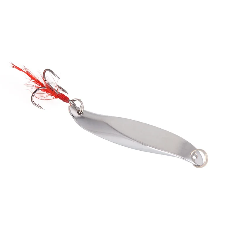 

1 PCS 7g-40g Metal Spinner Spoon Trout Fishing Lure Hard Bait Sequins Noise Paillette Artificial Bait Small Hard Sequins Spinner