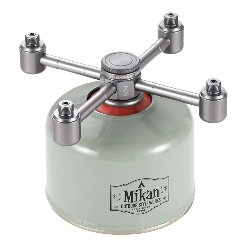 Открытый лагерь плита адаптер выходы алюминиевый сплав Воздушный бак разъем 3/4/5