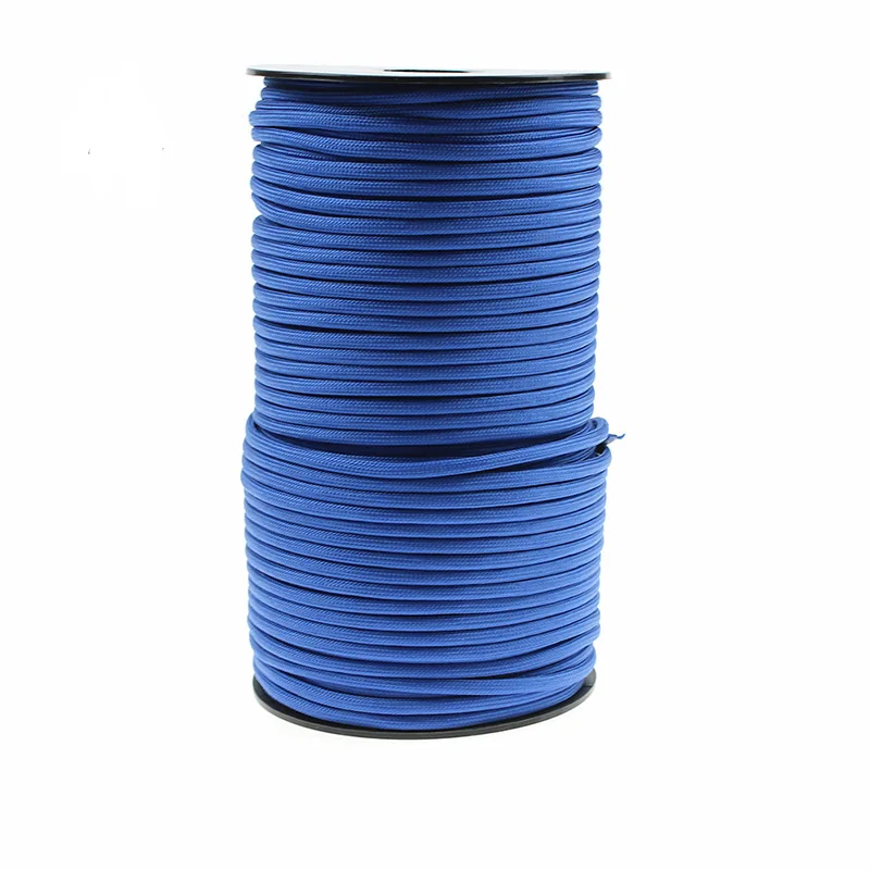 7 ядер Paracord 100 м веревка 4 мм открытый многоцветный парашют тяга спасательная