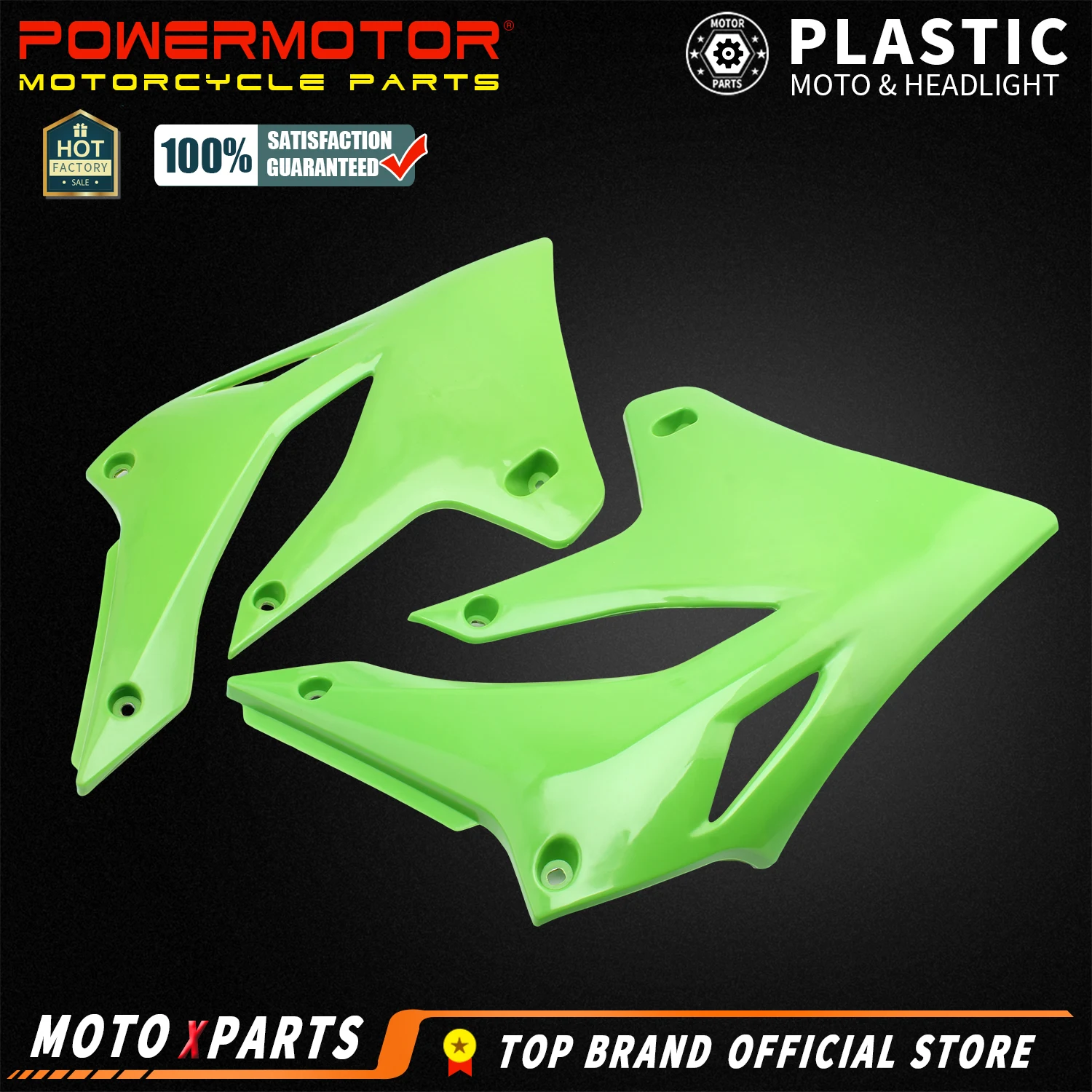 

Motorcycle ABS Front Panel Bodywork Fairing Side Plastic Covers For Kawasaki KLX250 KLX300 1993 - 2007 KLX 250 300