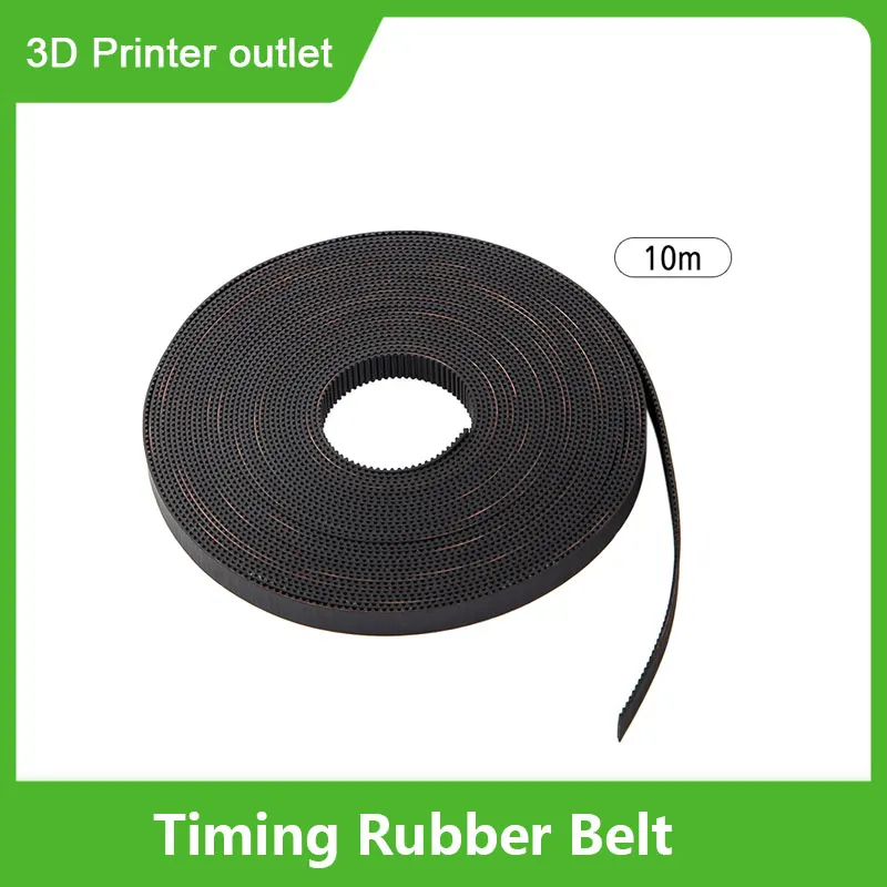 Детали для 3D-принтера Creality открытый резиновый ремень ГРМ GT2 универсальный