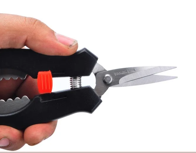 

18cm(7'') Seafood peeler Shellfish Lobster Crab Shrimp Tool prawn Scissor Shear Snip Kitchen Shell Leg Cracker