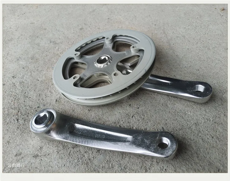 Велосипедный односкоростной зубчатый диск 40 зубьев алюминиевый сплав двойной