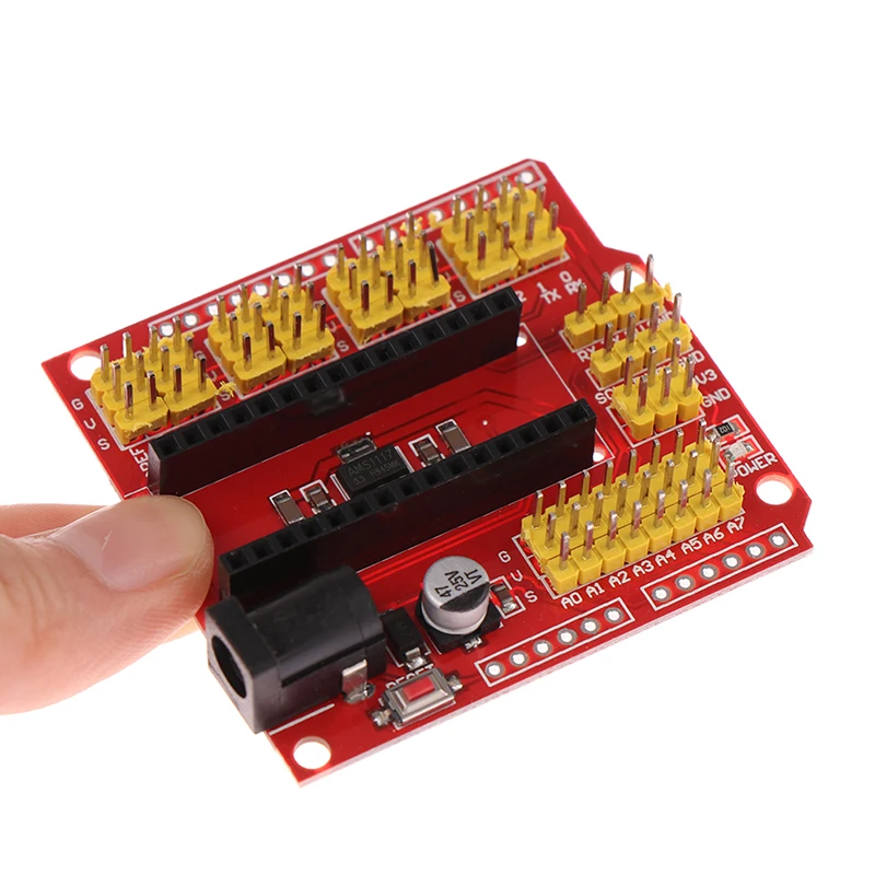 NANO I/O IO датчик расширения щит модуль для Arduino UNO R3 Nano V3.0 3 0 контроллер совместимая