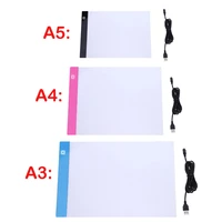 a3a4a5 three level dimmable led light pad drawing board pad tracing light box eye protection easier for diamond painting