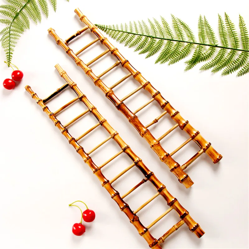 Деревянная бамбуковая лестница тарелка для суши морепродуктов поднос блюд в