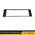 1Din рамка для сиденье Toledo Leon Fiat Scudo Audi A3 8L Audi A6 4B 1 Дин радио рамки панель DVD стерео крепления Панель адаптер