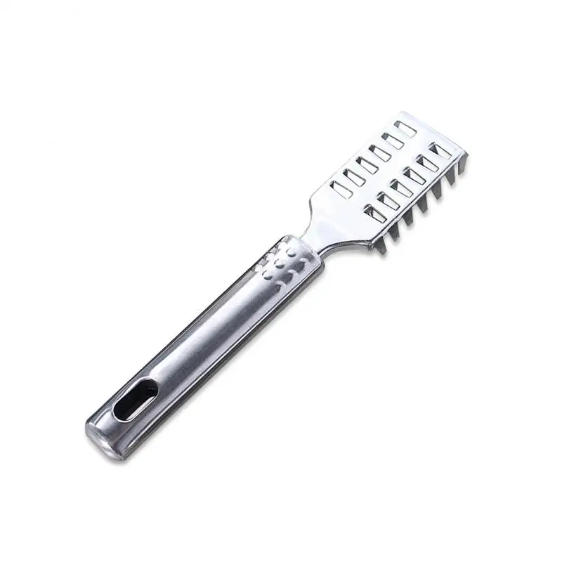 

Kitchen Accessorie Stainless Fish Scales Scraping Graters Fast Remove Fish Cleaning Peeler Scraper Fish Bone Tweezers Tool Gadge