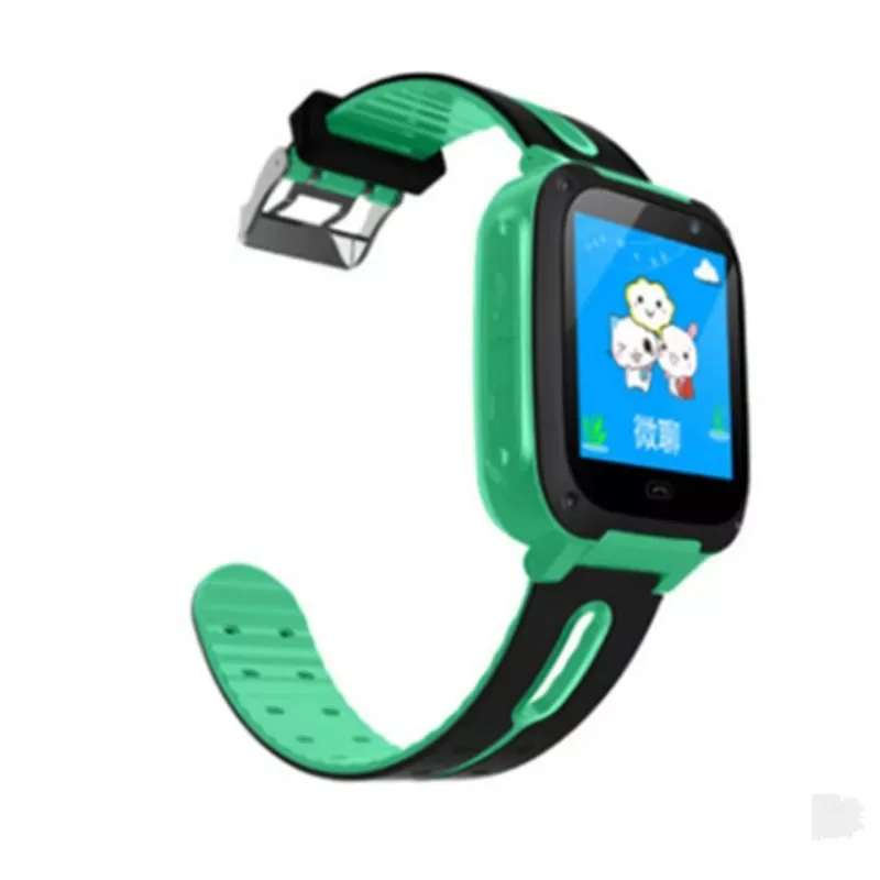 Сенсорный экран IP67 водонепроницаемые Смарт-часы с камерой для детей GPS