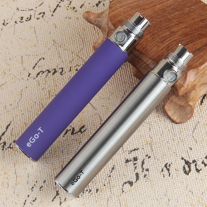 1 шт. eGo-T, крутящийся испаритель батареи 650/900/1100 mah ego-t 510 нить vape mod В набор входит батарея eGo t электронная сигарета для h2 mt3 ce4 ce5 вейпер
